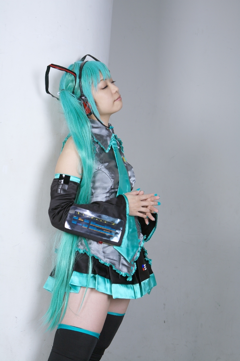 [Cosplay]  Vocaloid - Sexy Hatsune Miku